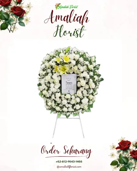 Krans Bunga Duka Songgokerto